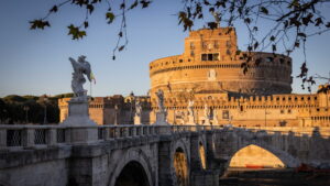 Il ponte tramite il quale si raggiunge piazza San Pietro